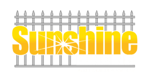 Sunshine Fencing Logo FOR DARK BACKGROUND